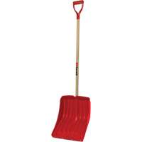 Pelle &agrave; neige Alpine, Lame Polypropyl&egrave;ne, Largueur 13-9/10", Manche Prise en D, Bande d'usure Compris SPOC Demo