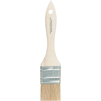 Chip Paint Brush, White China, Wood Handle, 1-1/2" Width SPOC Demo