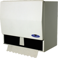 Roll or Single-Fold Towel Dispenser , Manual, 10.5" W x 6.75" D x 9.5" H SPOC Demo