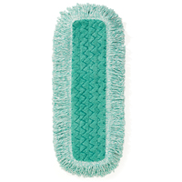 Hygen Dust Pads with Fringe, Hook and Loop Style, Microfibre, 18" L x 6" W SPOC Demo