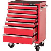 PRC2707 Pro Series Roller Cabinet, 7 Drawers, 27" W x 16" D x Red SPOC Demo