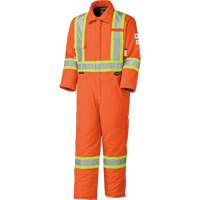 5532A Combinaison de s&eacute;curit&eacute; &agrave; haute visibilit&eacute; ignifuge et anti-arcs &eacute;lectriques, Taille 2T-Grand, Orange haute visibilit&eacute;, 58 cal/cm² SPOC Demo
