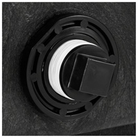 Stock Tank, 69" D x 63.25" W x 25" H, 2500 lbs. Capacity, Black SPOC Demo