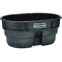 Stock Tank, 39" D x 58" W x 25" H, 1200 lbs. Capacity, Black SPOC Demo