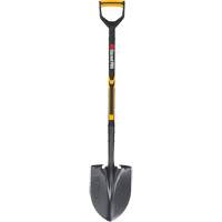Pelle ronde Pro, Lame Acier durci, Fibre de verre, Manche Prise en D SPOC Demo