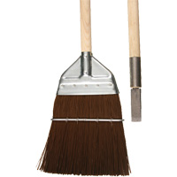 Railway & Track Broom with Chisel, Wood Handle, Polypropylene Bristles, 56" L SPOC Demo
