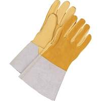 Welder Gloves, Grain Deerskin, Size Large SPOC Demo