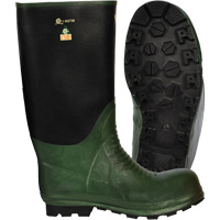Journeyman&reg; Boots, Rubber, Steel Toe, Size 8, Puncture Resistant Sole SPOC Demo