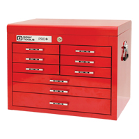 Coffre sup&eacute;rieur de s&eacute;rie PRO+, 26" la, 9 tiroirs, Rouge SPOC Demo