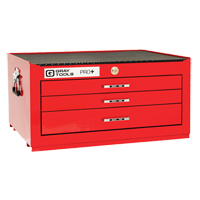 Coffre interm&eacute;diaire de s&eacute;rie PRO+, 26" la, 3 tiroirs, Rouge SPOC Demo