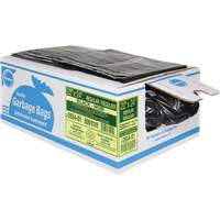 2600 Series Industrial Garbage Bags, Regular, 24" W x 22" L, Black SPOC Demo