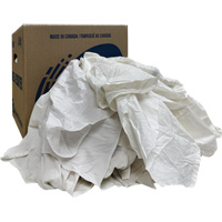 Wiper Rags Box, White, 10 lbs. SPOC Demo