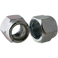 Nylock Nut, 5/16"-18 Dia., Zinc Cr+3, Coarse SPOC Demo