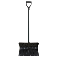 Pelle &agrave; neige en poly avec bande d'usure en acier, Lame Polypropyl&egrave;ne, Largueur 19-3/4", Manche Prise en D, Bande d'usure Compris SPOC Demo