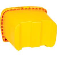 Bacs d'entreposage pour sel & sable, Avec Moraillon, 21" x 27" x 26", 4,24 pi³, Jaune SPOC Demo