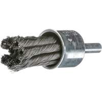 Knot Wire End Brush, 1" Dia., 0.02" Wire Dia., 1/4" Shank SPOC Demo