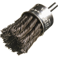 Knotted Wire End Brushes, 1/2" Dia., 0.014" Wire Dia., 1/4" Shank SPOC Demo
