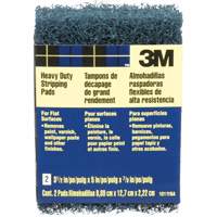 Heavy-Duty Stripping Pads, Aluminum Oxide, 3-1/2" x 5", Coarse Grit SPOC Demo