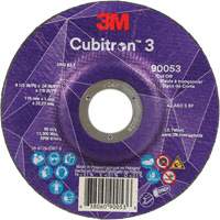 Cubitron 3 Cut-Off Wheel, 4-1/2" x 0.04", 7/8" Arbor, Type T27, Ceramic, 13300 RPM SPOC Demo