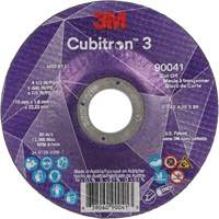 Cubitron 3 Cut-Off Wheel, 4-1/2" x 0.045", 7/8" Arbor, Type T27, Ceramic, 13300 RPM SPOC Demo