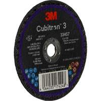 Cubitron 3 Cut-Off Wheel, 3" x 0.063", 3/8" Arbor, Ceramic SPOC Demo