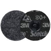 Scotch-Brite Roloc Precision Heavy Duty Surface Conditioning Disc, HD-DR, 3" Dia., 80+ Grit, Ceramic SPOC Demo