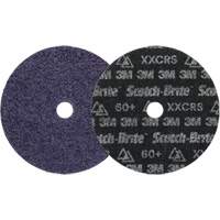 Scotch-Brite Precision Heavy Duty Surface Conditioning Disc, HD-DH, 7" Dia., X-Extra Coarse Grit, Ceramic SPOC Demo