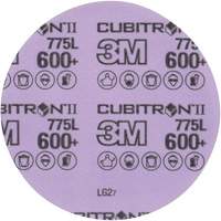 Disque en pellicule Cubitron II Hookit, dia 5", Grain 600+, C&eacute;ramique, 3 mil SPOC Demo