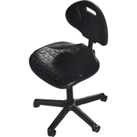 Si&egrave;ges ergonomiques robustes, Polyur&eacute;thane, Noir, Capacit&eacute; 250 lb SPOC Demo