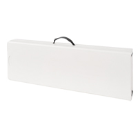 Folding Bench, Polyethylene, 72" L x 12" W x 17" H SPOC Demo