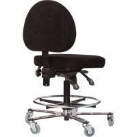 Si&egrave;ges ergonomiques pour le soudage TF180, Su&egrave;de, Noir, Capacit&eacute; 300 lb SPOC Demo