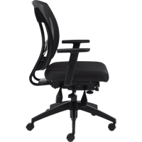 Chaises &agrave; bras Multi-Tilter, Tissu, Charbon, Capacit&eacute; 300 lb SPOC Demo