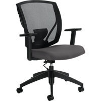 Chaises de travail, Vinyle, Charbon, Capacit&eacute; 300 lb SPOC Demo