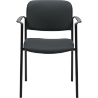 Stacking Chairs, Fabric, 32" High, 300 lbs. Capacity, Charcoal SPOC Demo