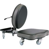 Chaise ergonomique Flex, Vinyle, Noir/gris SPOC Demo