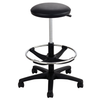 Extended-Height Stool, Drafting, Adjustable Height, 250 lbs. Capacity SPOC Demo