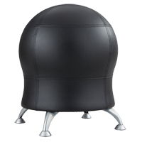 Zenergy Ball Chair, Vinyl, Black, 250 lbs. Capacity SPOC Demo