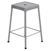 Tabouret en acier pour comptoir Safco, Stationnaire, Fixe Hauteur, Capacit&eacute; 250 lb SPOC Demo