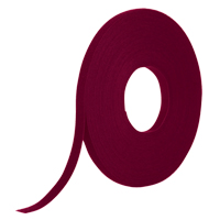One-Wrap&reg; Fire-Retardant Fastener Tape, Hook & Loop, 25 yds x 1/2", Self-Grip, Cranberry SPOC Demo