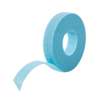 One-Wrap&reg; Cable Management Tape, Hook & Loop, 25 yds x 3/4", Self-Grip, Aqua SPOC Demo