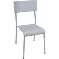 Ventura Stacking Chair, Polypropylene, 36" High, 300 lbs. Capacity, Grey SPOC Demo