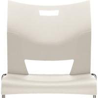 Duet Armless Training Chair, Plastic, 33-1/4" High, 350 lbs. Capacity, White SPOC Demo