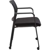 Chaise visiteur &agrave; roulettes s&eacute;rie Activ SPOC Demo