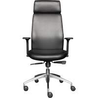 Fauteuil de cadre &agrave; dossier &eacute;lev&eacute; s&eacute;rie Activ, Polyur&eacute;thane/Vinyle, Noir, Capacit&eacute; 275 lb SPOC Demo
