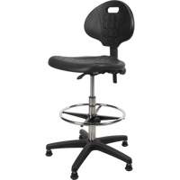 Heavy-Duty Ergonomic Stool, Stationary, Adjustable Height, 250 lbs. Capacity SPOC Demo