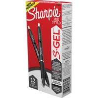 Stylo S-Gel, Noir, 0,7 mm, R&eacute;tractable SPOC Demo