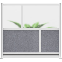 Mur de d&eacute;part pour syst&egrave;me modulaire de cloison diviseur de pi&egrave;ce SPOC Demo