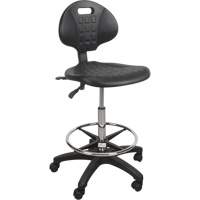 Tabouret robuste et ergonomique, Mobile, Ajustable Hauteur, Capacit&eacute; 250 lb SPOC Demo