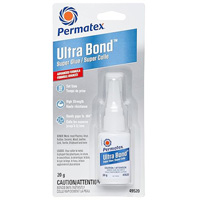 Ultra Bond Fast Drying Super Glue Adhesive, 20 g, Bottle, Clear SPOC Demo