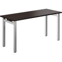 Newland Table Desk, 29-7/10" L x 60" W x 29-3/5" H, Dark Brown SPOC Demo